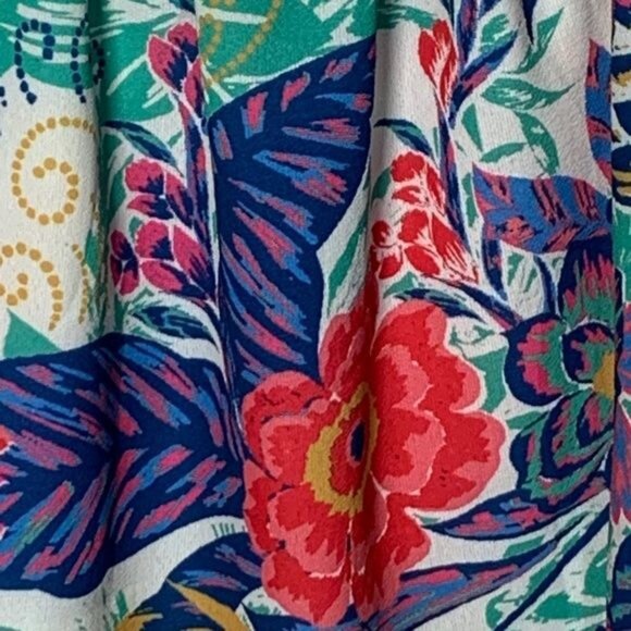 Flying Tomato Small Off Shoulder Boho Floral Peasant Blouse Summer Festival Top - Picture 5 of 11